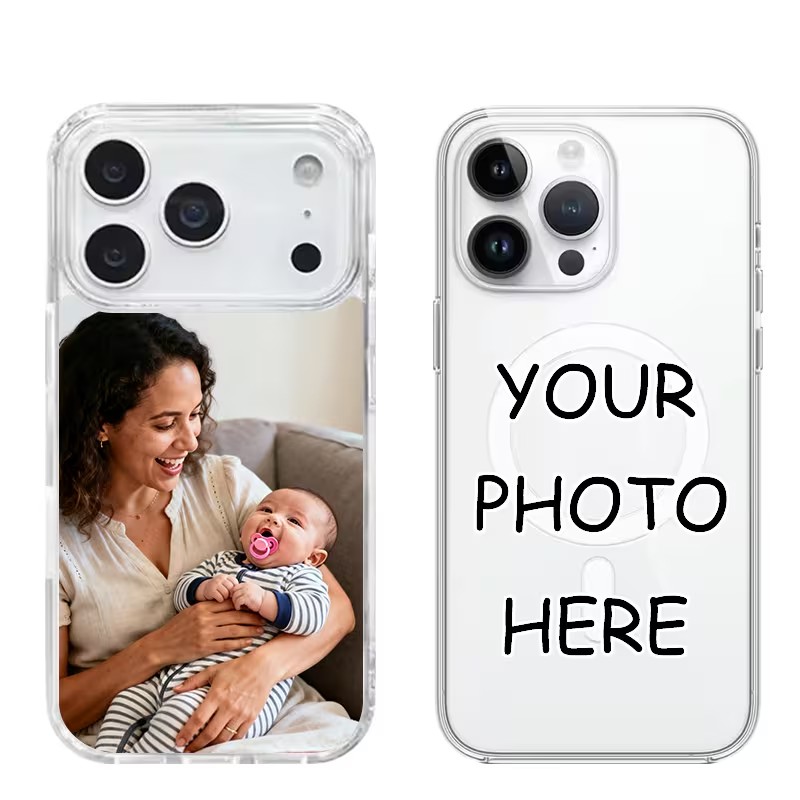 Phone Cases Custom - Clear Acrylic Magnetic Case For IPhone