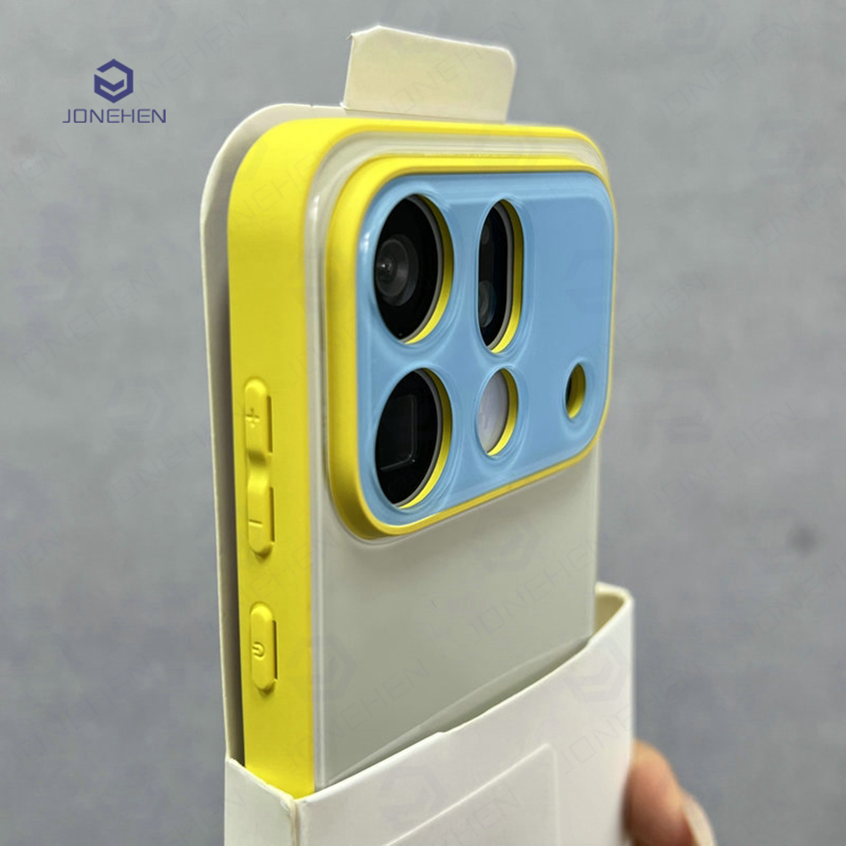 Phone Cases Oppo - Dopamine Color Blocking Yellow Green Lens