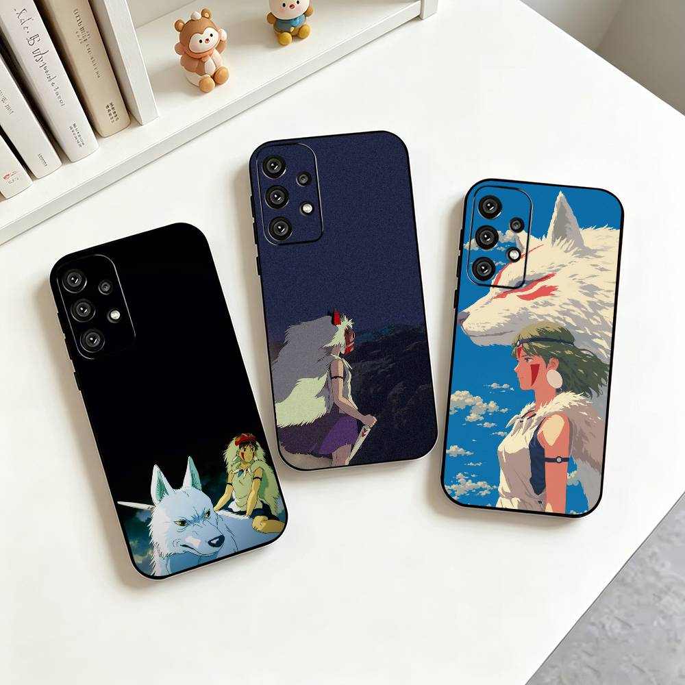 Phone Cases Samsung S23 - P-Princess Mononoke Anime Phone Case For