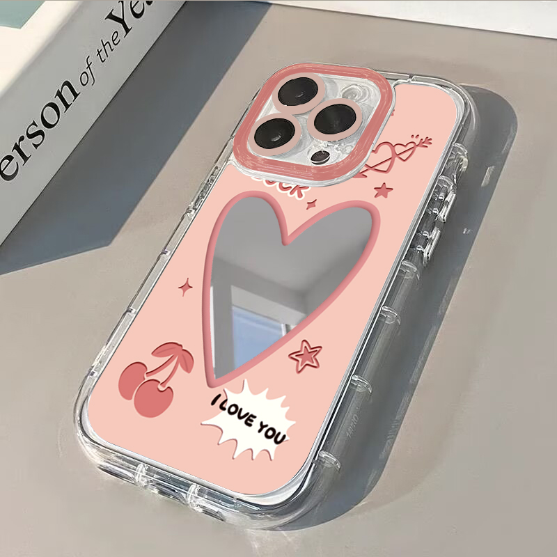 Pink Cherry Heart Love Air Cus - Phone Cases Cool Girl ulasan dan harga