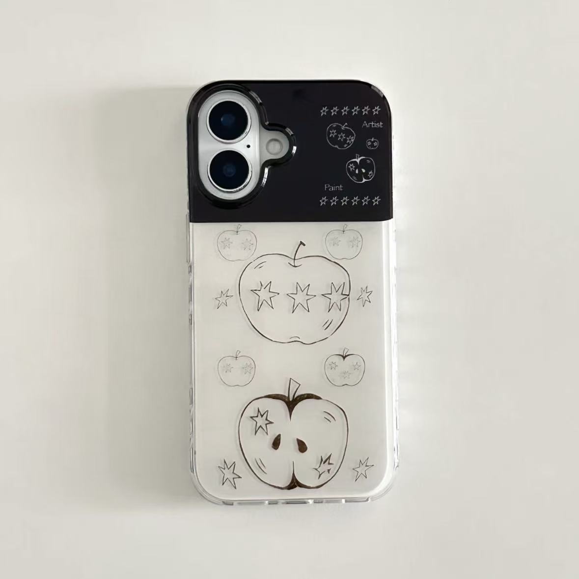 Simple Cartoon Cute Striped Do - Phone Cases Cute Iphone 14 ulasan dan harga
