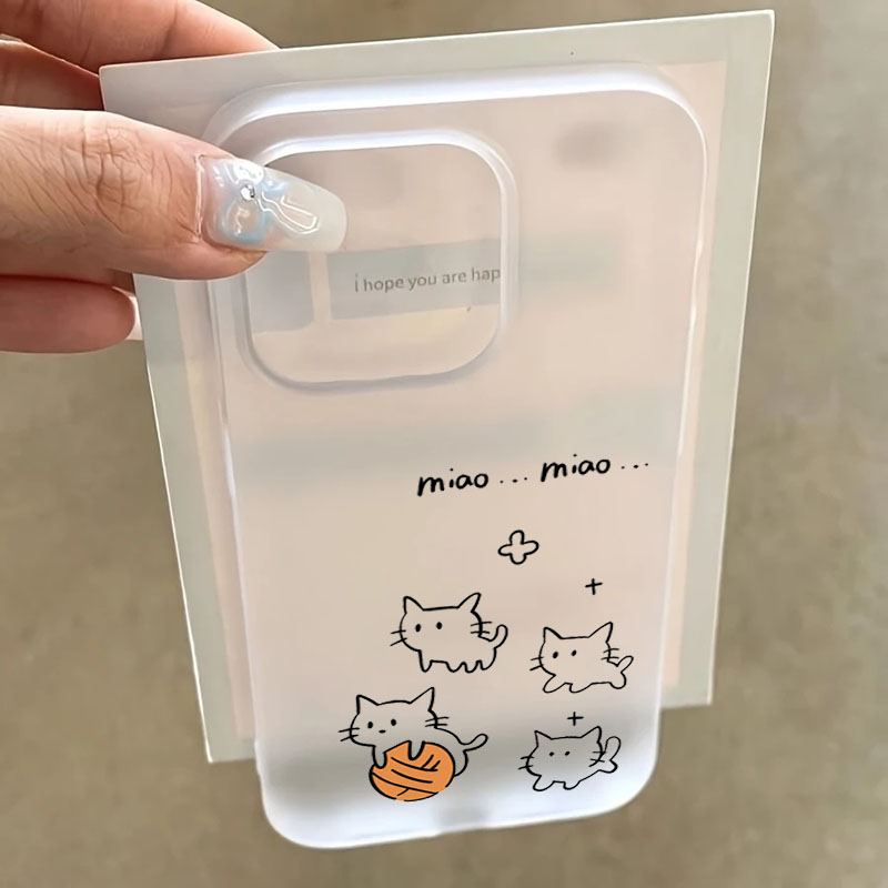 Cute Black Cat Pattern Phone C - Phone Cases Cute Iphone 14 ulasan dan harga