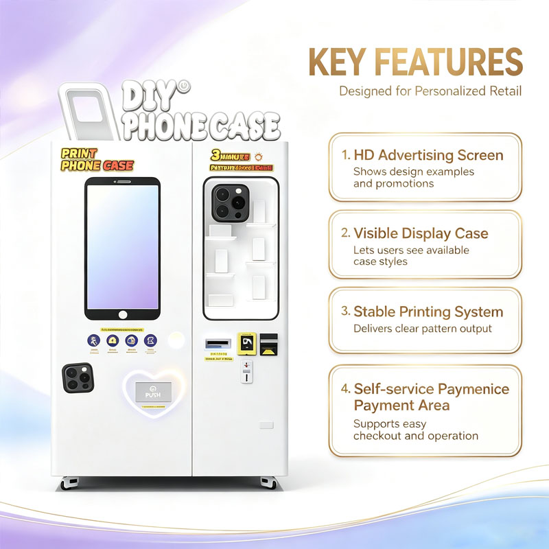 Automatic Phone Case Vending M - Phone Cases Vending Machine ulasan dan harga