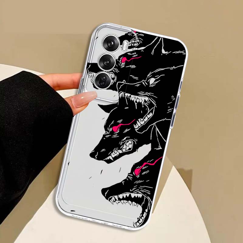 Evil Wolf Anime Art Phone Case - Phone Cases Oppo ulasan dan harga