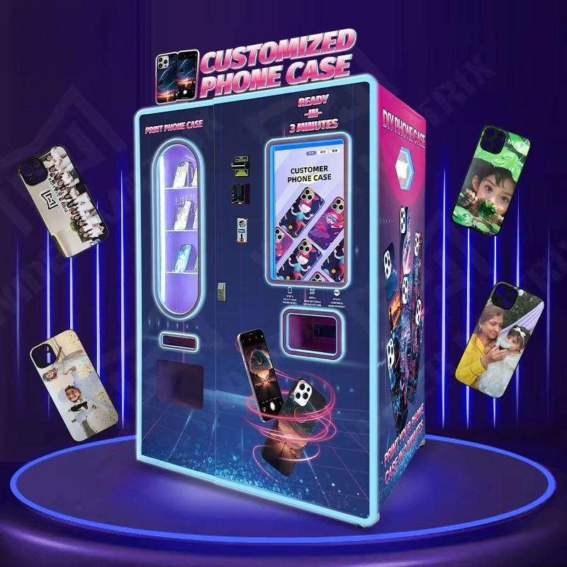 Customized Intelligent UV Tech - Phone Cases Vending Machine ulasan dan harga