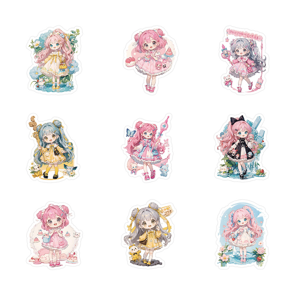 60 Pieces of Magical Girl Wate - Phone Cases You Can Design ulasan dan harga