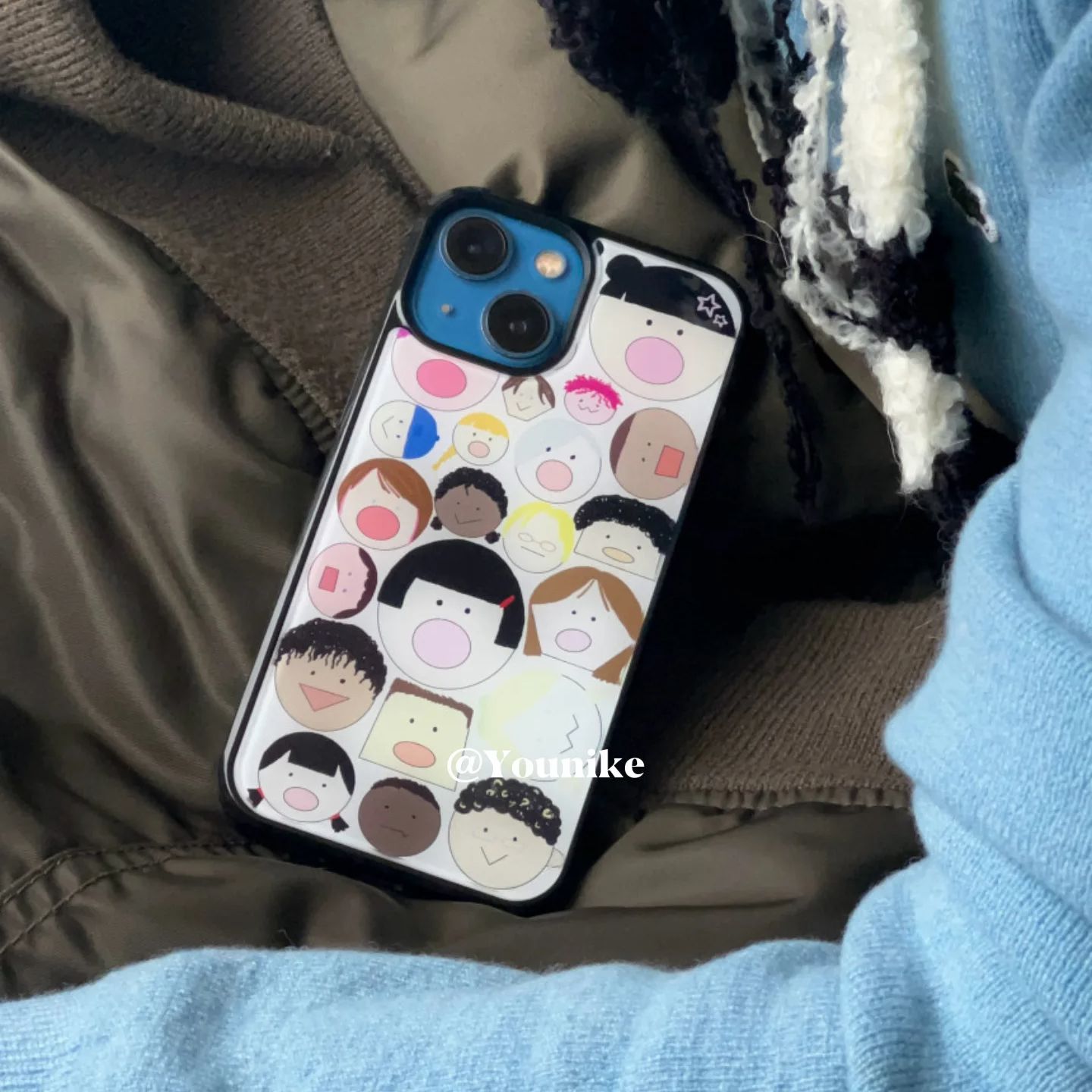 Cartoon Korean Ins Cute Big He - Phone Cases Custom ulasan dan harga