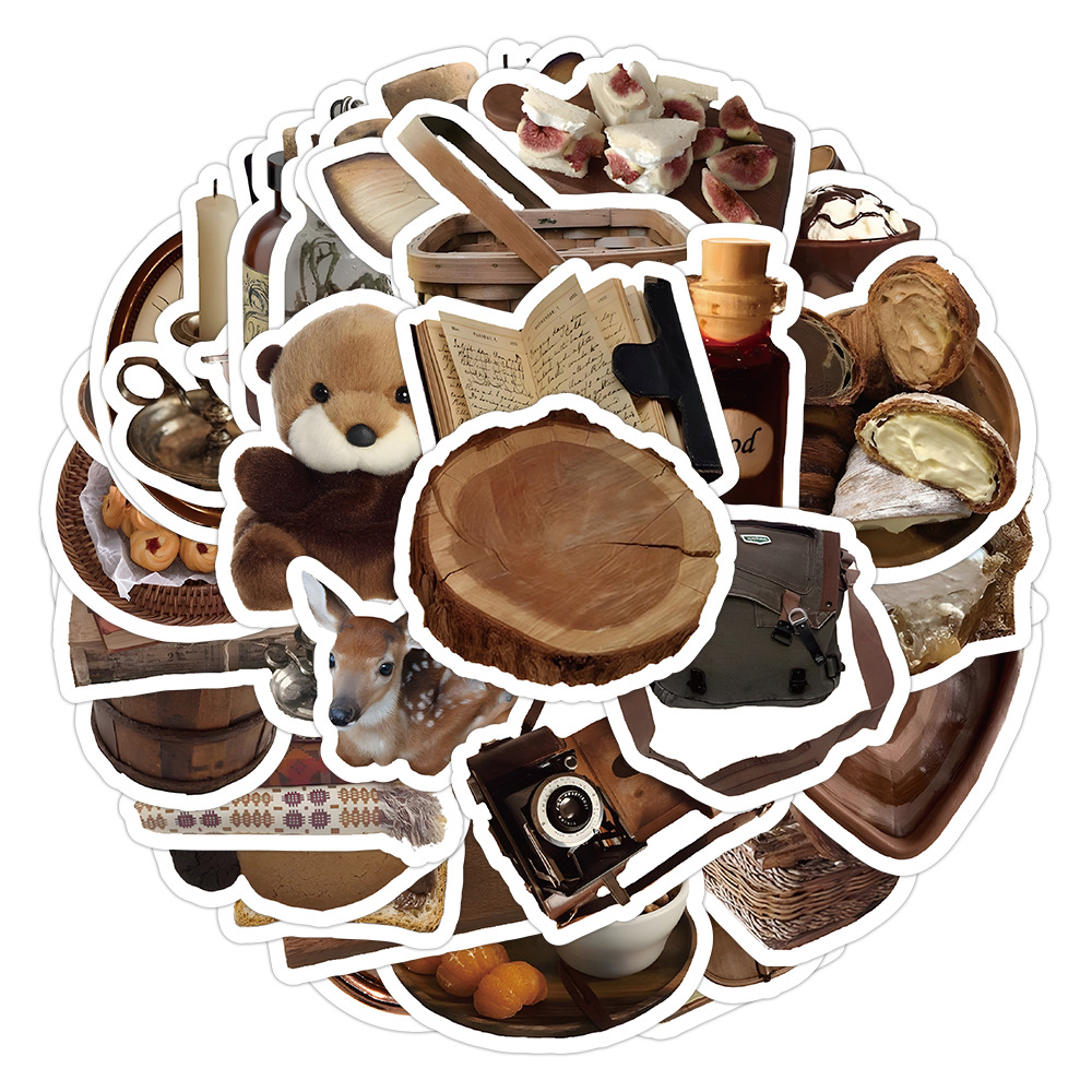 60 Pieces of Retro Brown Water - Phone Cases You Can Design ulasan dan harga