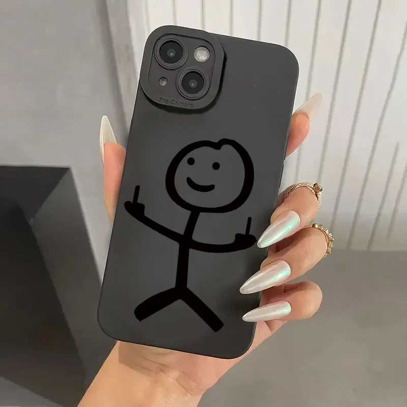 Cute Cartoon Matchman Matte Si - Phone Cases Cute Iphone 14 ulasan dan harga