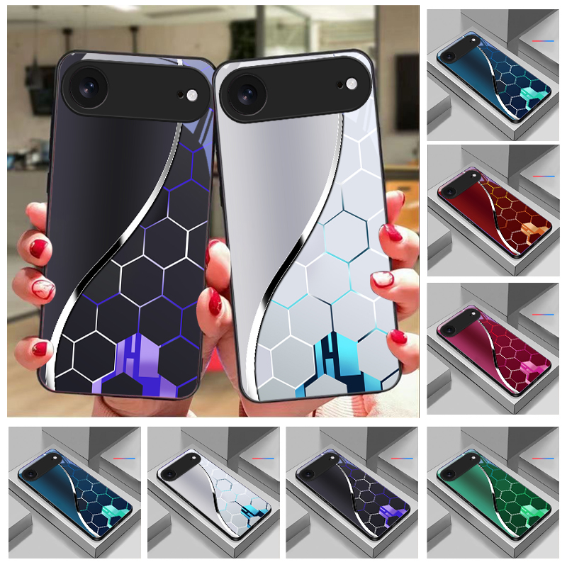 Purple honeycomb pattern For i - Phone Cases Purple ulasan dan harga