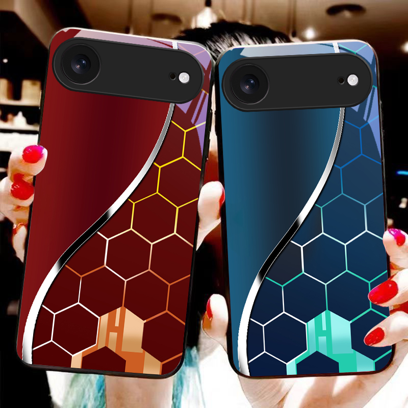 Purple honeycomb pattern For i - Phone Cases Purple ulasan dan harga