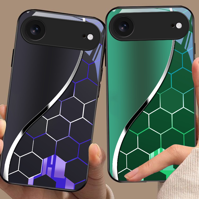 Purple honeycomb pattern For i - Phone Cases Purple ulasan dan harga