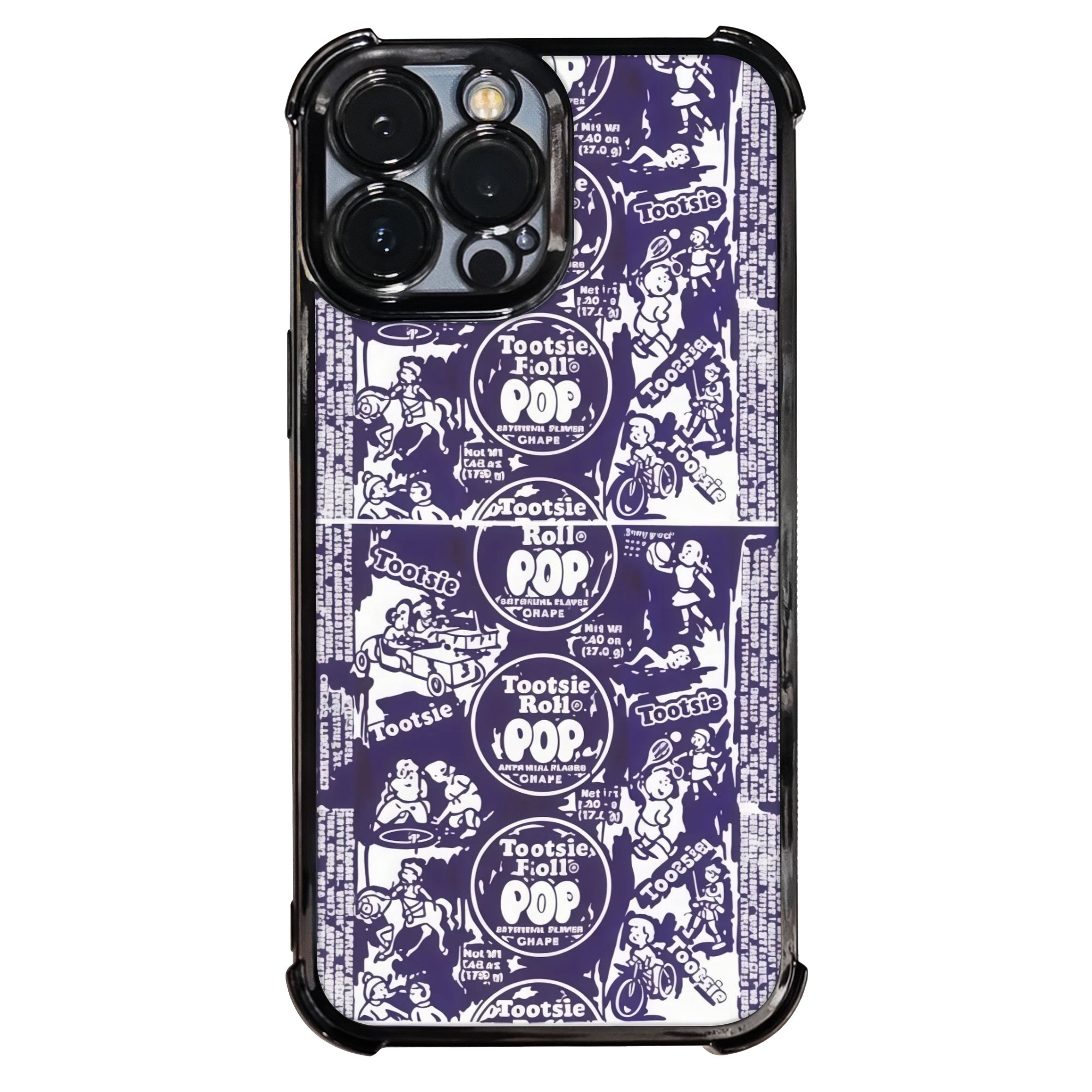 Retro Purple & White Phone Cas - Phone Cases Purple ulasan dan harga