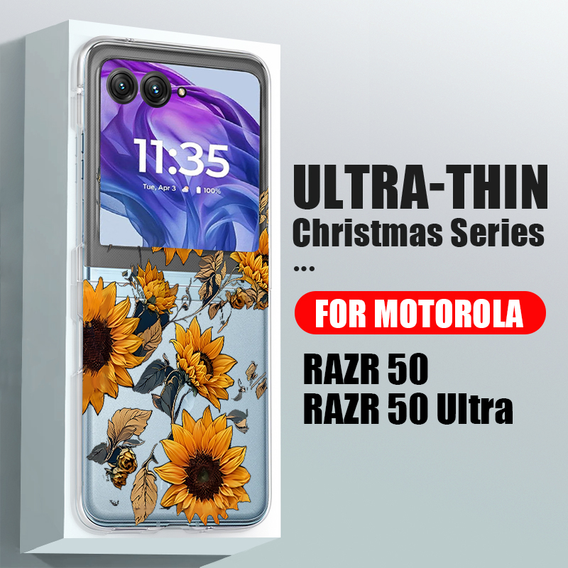 Sunflowers Pattern Clear Phone - Phone Cases Hard ulasan dan harga
