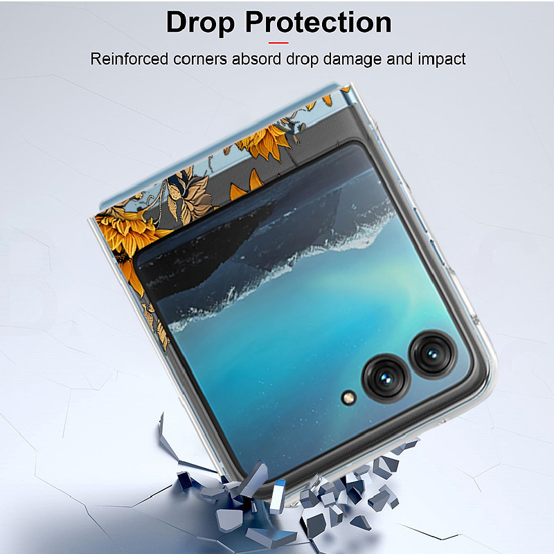 Sunflowers Pattern Clear Phone - Phone Cases Hard ulasan dan harga