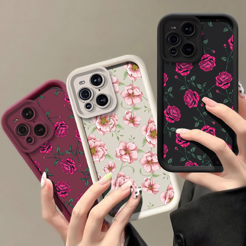 Silicone Flower Phone Case For - Phone Cases Oppo ulasan dan harga