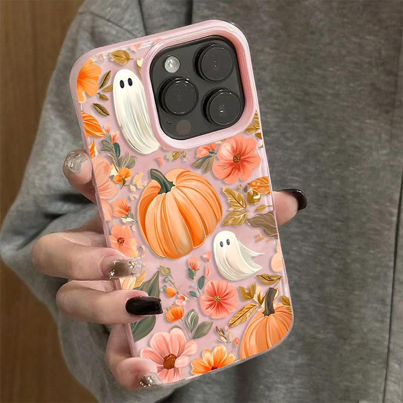 Autumn Fall Cute Ghost Pumpkin - Phone Cases Cute Iphone 14 ulasan dan harga