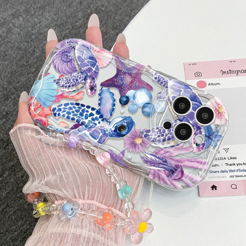 Purple Turtle Underwater World - Phone Cases Purple ulasan dan harga