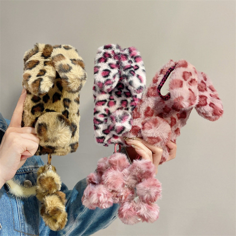 Luxury 3D Leopard Print Rabbit - Phone Cases Samsung S23 ulasan dan harga