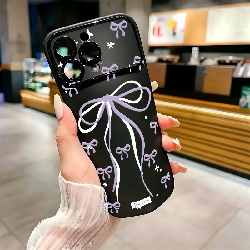 Large Purple Bow Star Doodle P - Phone Cases Purple ulasan dan harga