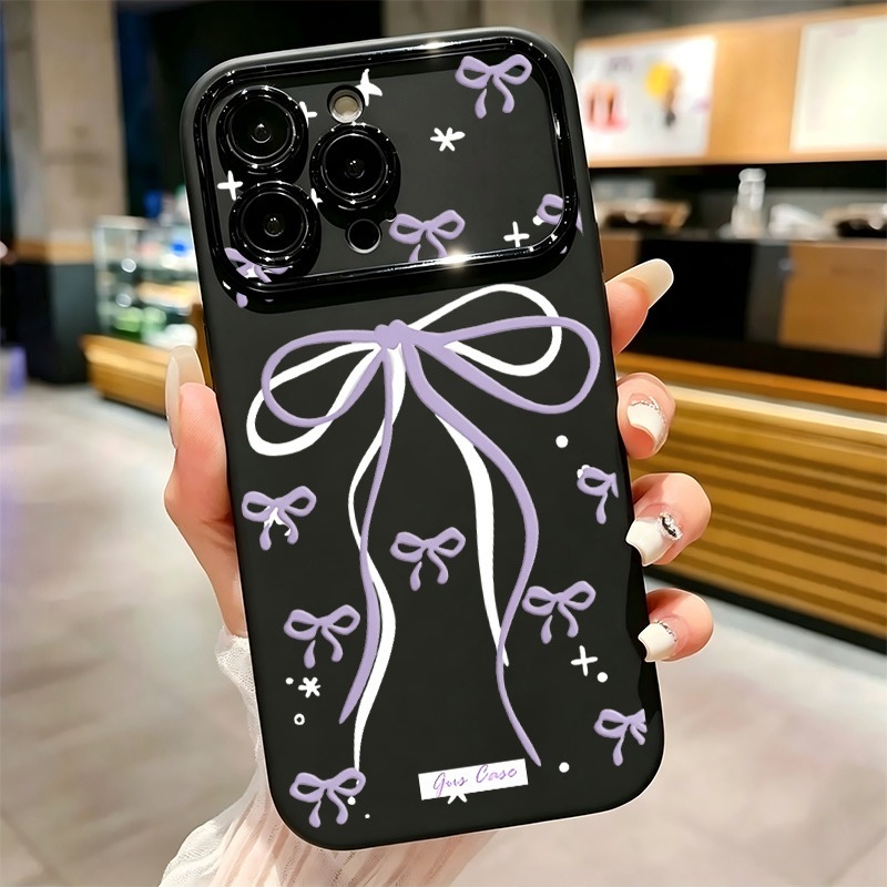 Large Purple Bow Star Doodle P - Phone Cases Purple ulasan dan harga