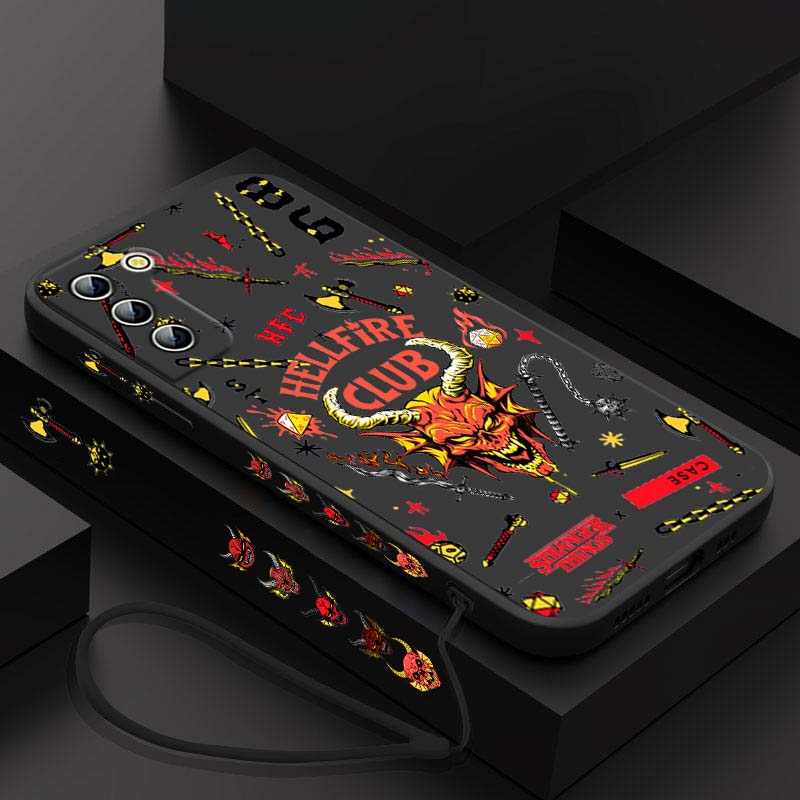 Stranger Things Red Hell Demon - Phone Cases Samsung S23 ulasan dan harga