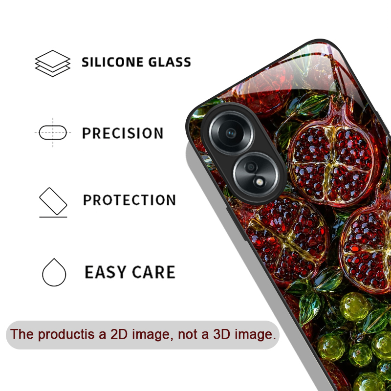 Aesthetic Crystal Fruits 2D Pr - Phone Cases Oppo ulasan dan harga