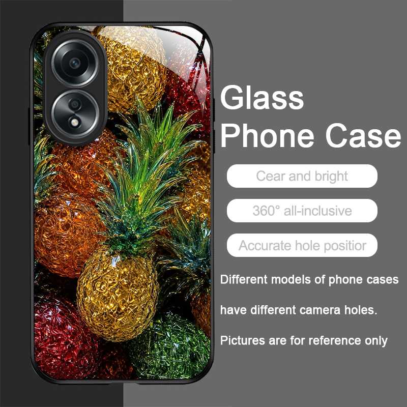 Aesthetic Crystal Fruits 2D Pr - Phone Cases Oppo ulasan dan harga