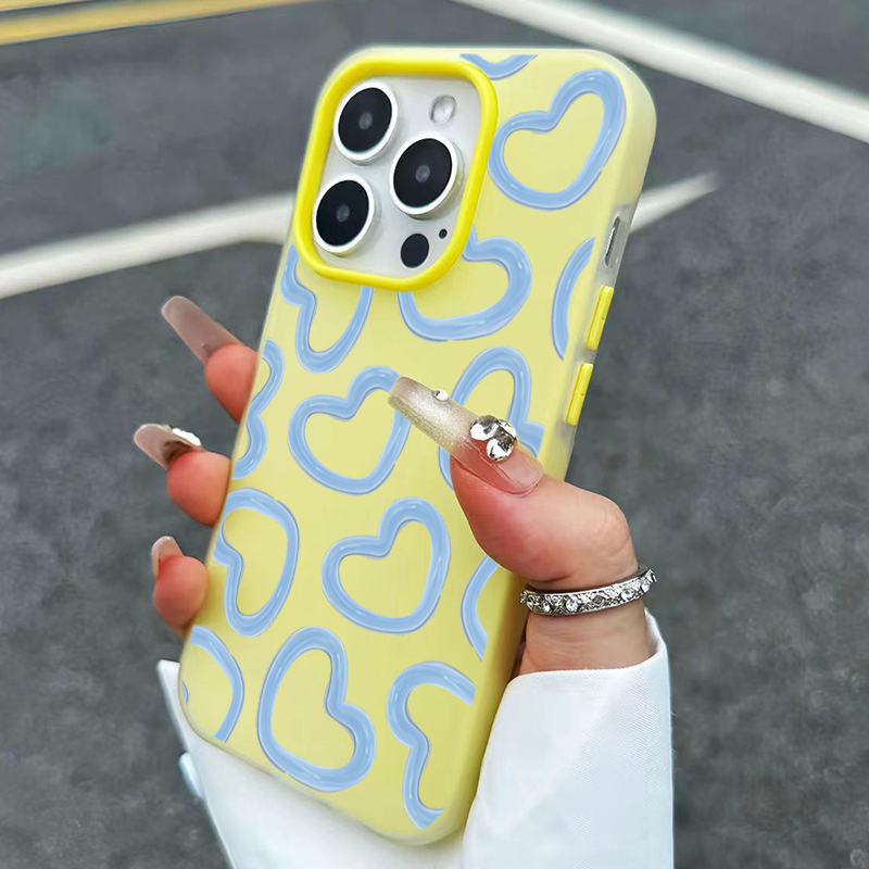 Cute Oil Painting Love Heart P - Phone Cases Cute Iphone 14 ulasan dan harga