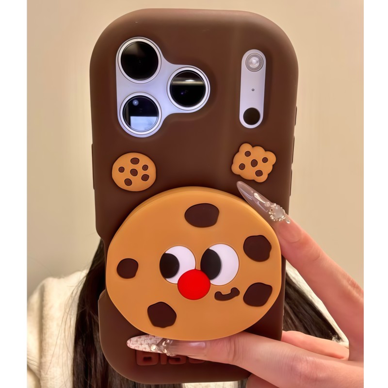 3D Cartoon Kawaii Biscuit Bear - Phone Cases Cool Girl ulasan dan harga