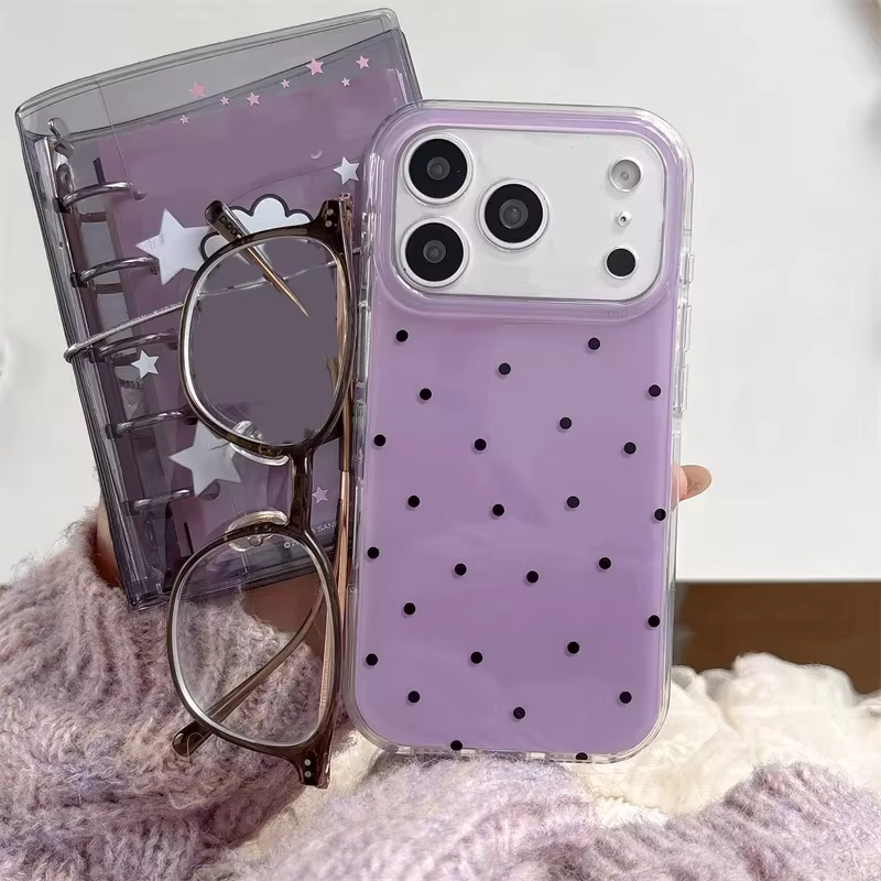 Minimalist Ins Style Purple Po - Phone Cases Purple ulasan dan harga