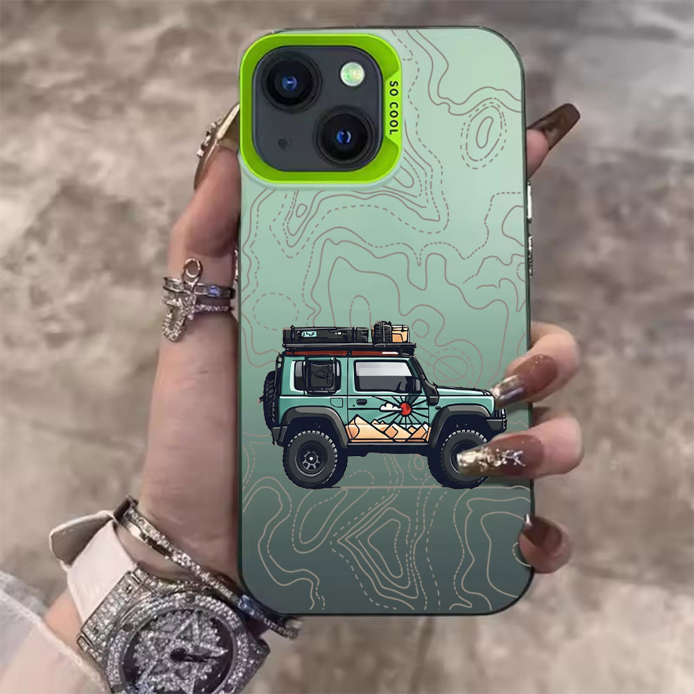 Simple Car Pattern Phone Case  - Phone Cases Hard ulasan dan harga