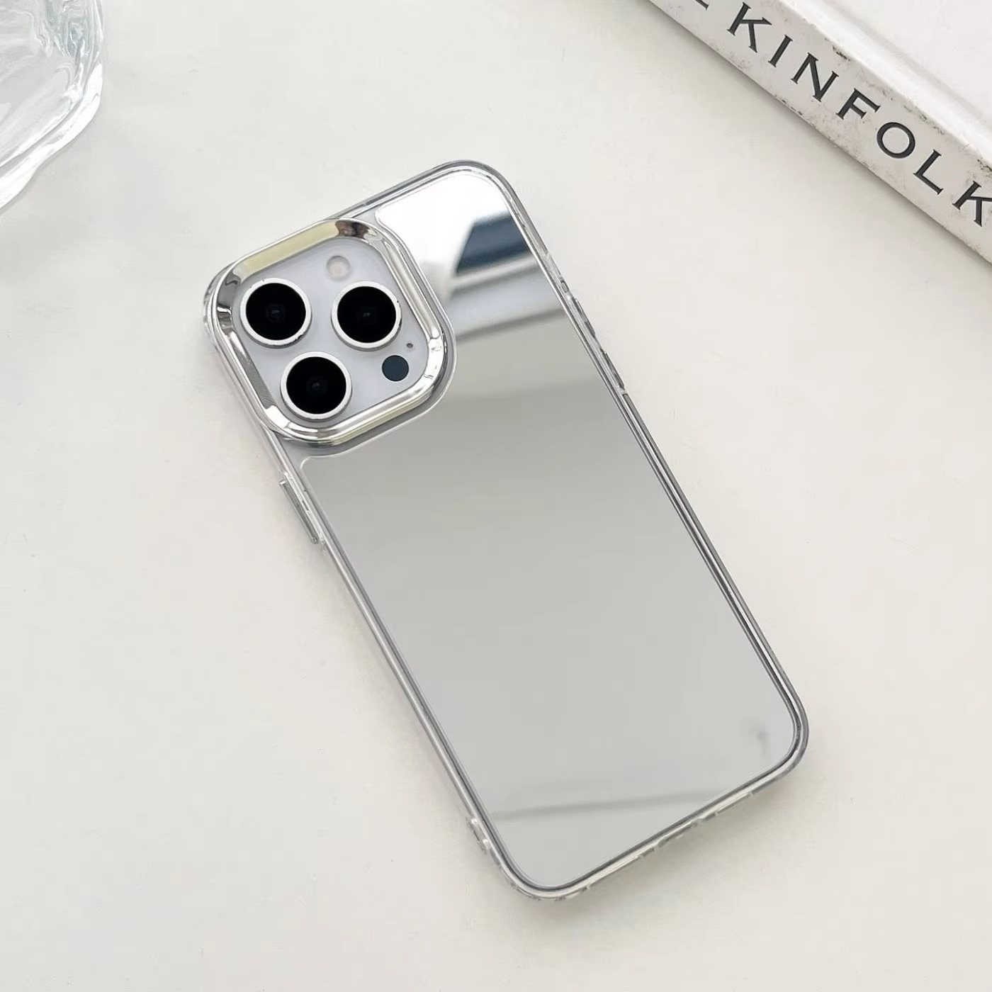 Fashion Make UP Mirror Phone C - Phone Cases You Can Design ulasan dan harga