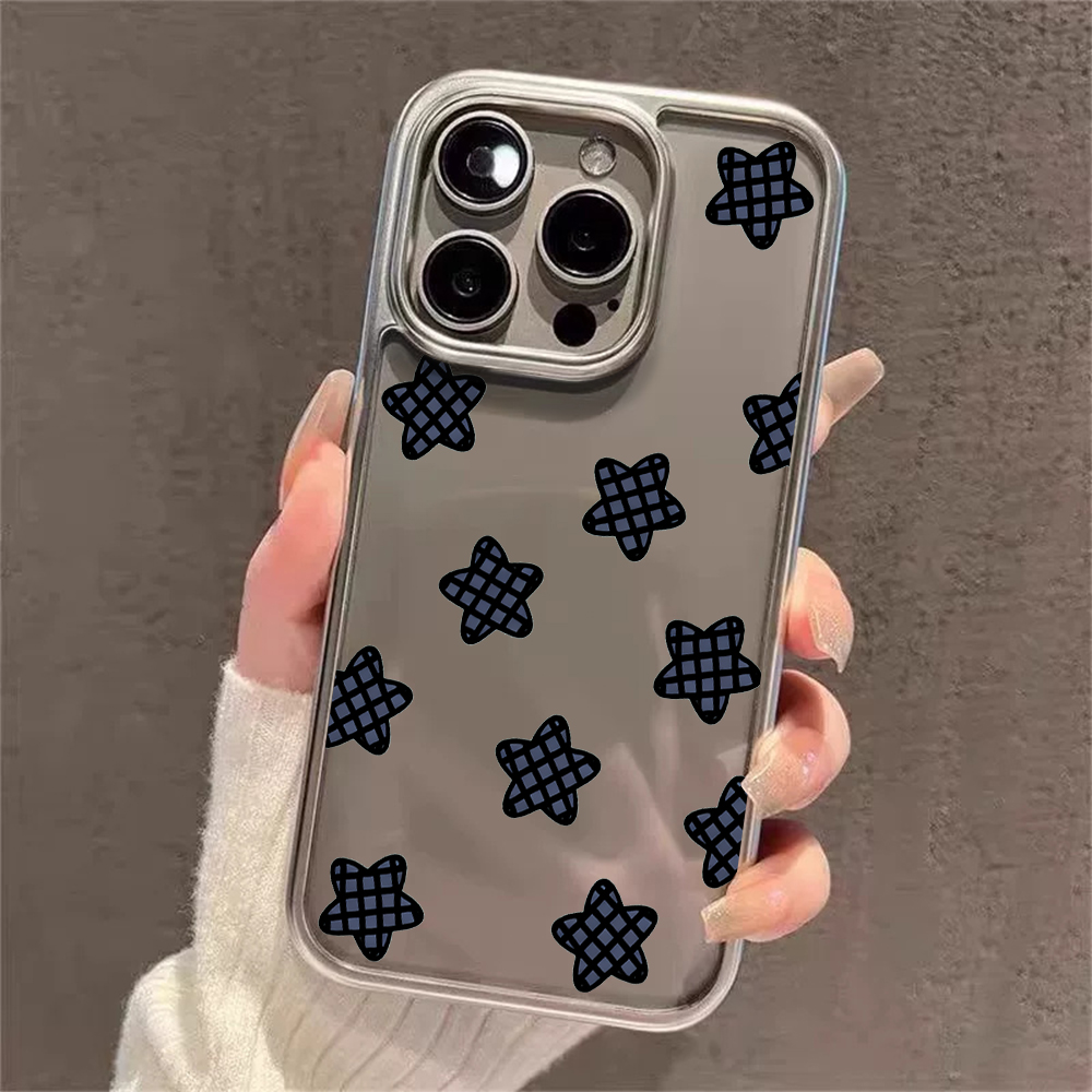 Y2K Stars Fashion Clear Cases  - Phone Cases Iphone 14 ulasan dan harga