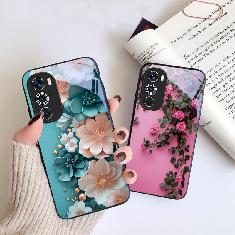 Purple tulip pattern For Motor - Phone Cases Purple ulasan dan harga