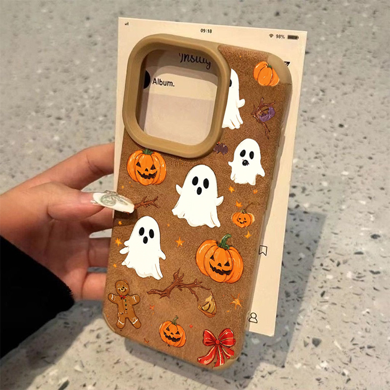 Halloween Cute Pumpkin Ghost P - Phone Cases Cute Iphone 14 ulasan dan harga