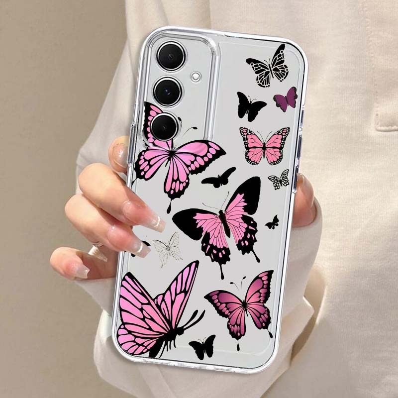 Purple Butterfly Graphic Phone - Phone Cases Purple ulasan dan harga