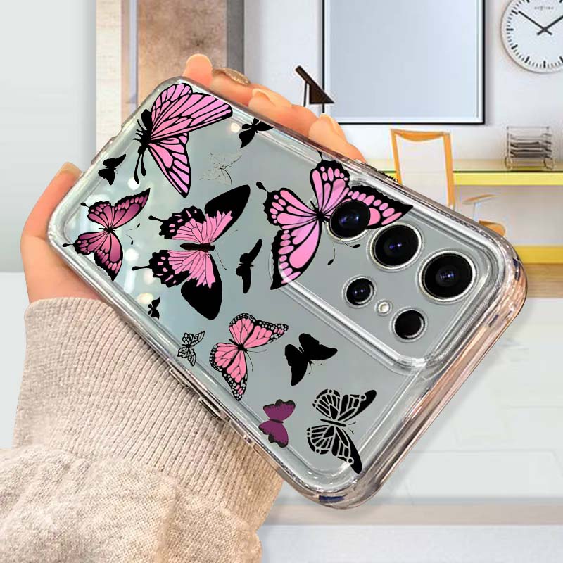 Purple Butterfly Graphic Phone - Phone Cases Purple ulasan dan harga