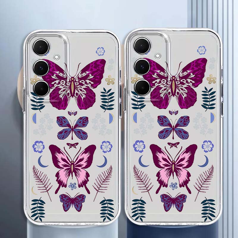 Purple Butterfly Graphic Phone - Phone Cases Purple ulasan dan harga