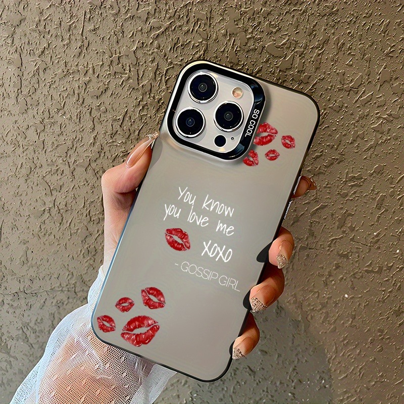 A Stylish Gossip-Themed Lip Pr - Phone Cases You Can Design ulasan dan harga