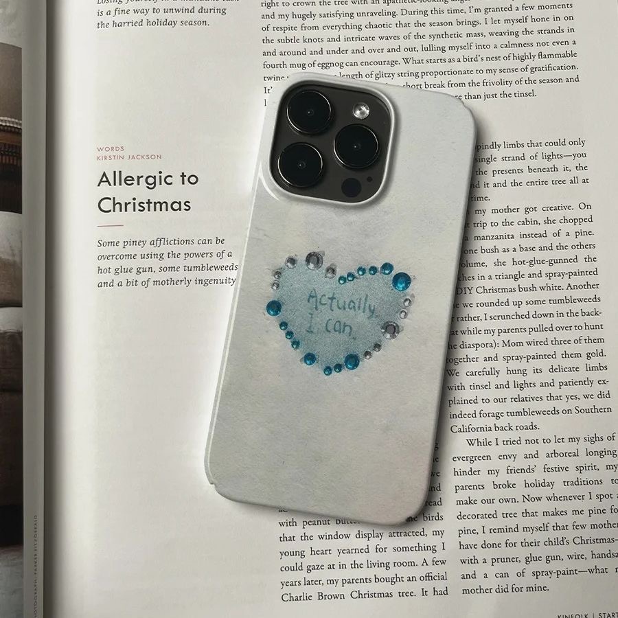 Sparkly Heart Design Empowerin - Phone Cases You Can Design ulasan dan harga