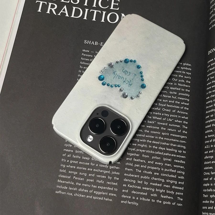 Sparkly Heart Design Empowerin - Phone Cases You Can Design ulasan dan harga
