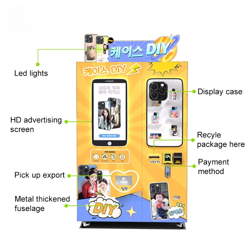 Automatic Intelligent UV Techn - Phone Cases Vending Machine ulasan dan harga